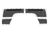 Fender & Quarter Panel Armor | Rear | Combo | Jeep Cherokee XJ 2WD/4WD (84-96) | 10578