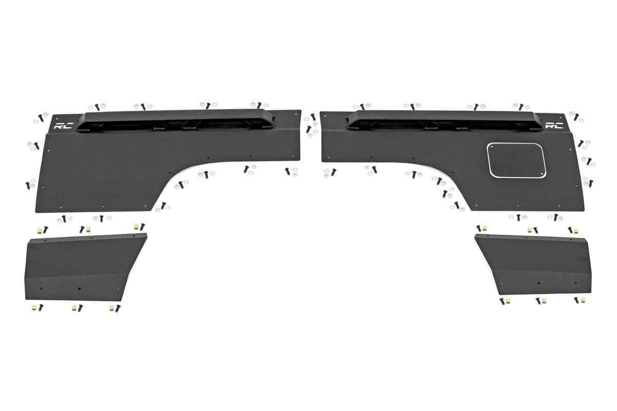 Fender & Quarter Panel Armor | Rear | Combo | Jeep Cherokee XJ 2WD/4WD (84-96) | 10578