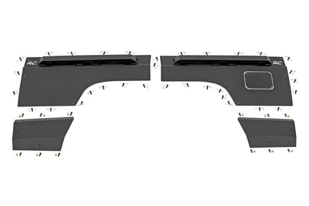Fender & Quarter Panel Armor | Rear | Combo | Jeep Cherokee XJ 2WD/4WD (84-96) | 10578