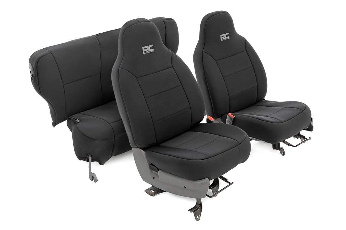 Seat Covers | Non Detach Headrest FR and Rear | Jeep Cherokee XJ (84-96) | 91021A