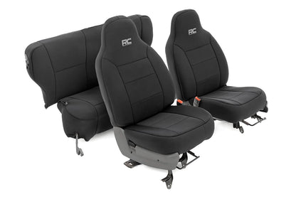 Seat Covers | Non Detach Headrest FR and Rear | Jeep Cherokee XJ (84-96) | 91021A