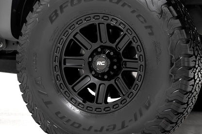 Rough Country 84 Series Wheel | Gloss Black | 17x8.5 | 6x5.5 | +25mm | 84172512