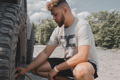 Rough Country | Rough Country T-Shirt | Logo | Grey | MD | 84086MD