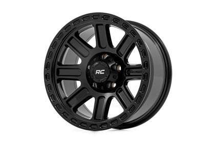 Rough Country 84 Series Wheel | Gloss Black | 18x8.5 | 5x5 | +0mm | 84180918