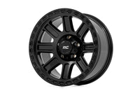 Rough Country 84 Series Wheel | Gloss Black | 18x8.5 | 6x5.5 | +0mm | 84180912