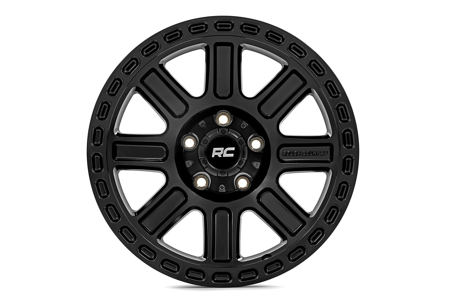 Rough Country 84 Series Wheel | Gloss Black | 17x8.5 | 6x135 | +0mm | 84170917