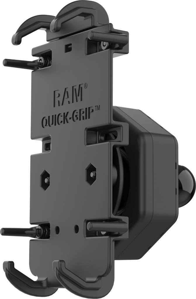 Quick Grip Xl Phone Holder With Vibe Safe Adapter & Ball
