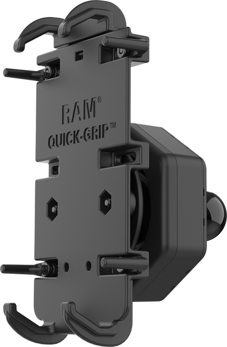 Quick Grip Xl Phone Holder With Vibe Safe Adapter & Ball