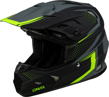 Mx 96 502 Helmet Matte Grey/Hi Viz Sm