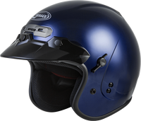Gm 32 Open Face Helmet Blue Lg