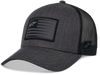 Flag Snapback Hat Charcoal Heather/Black