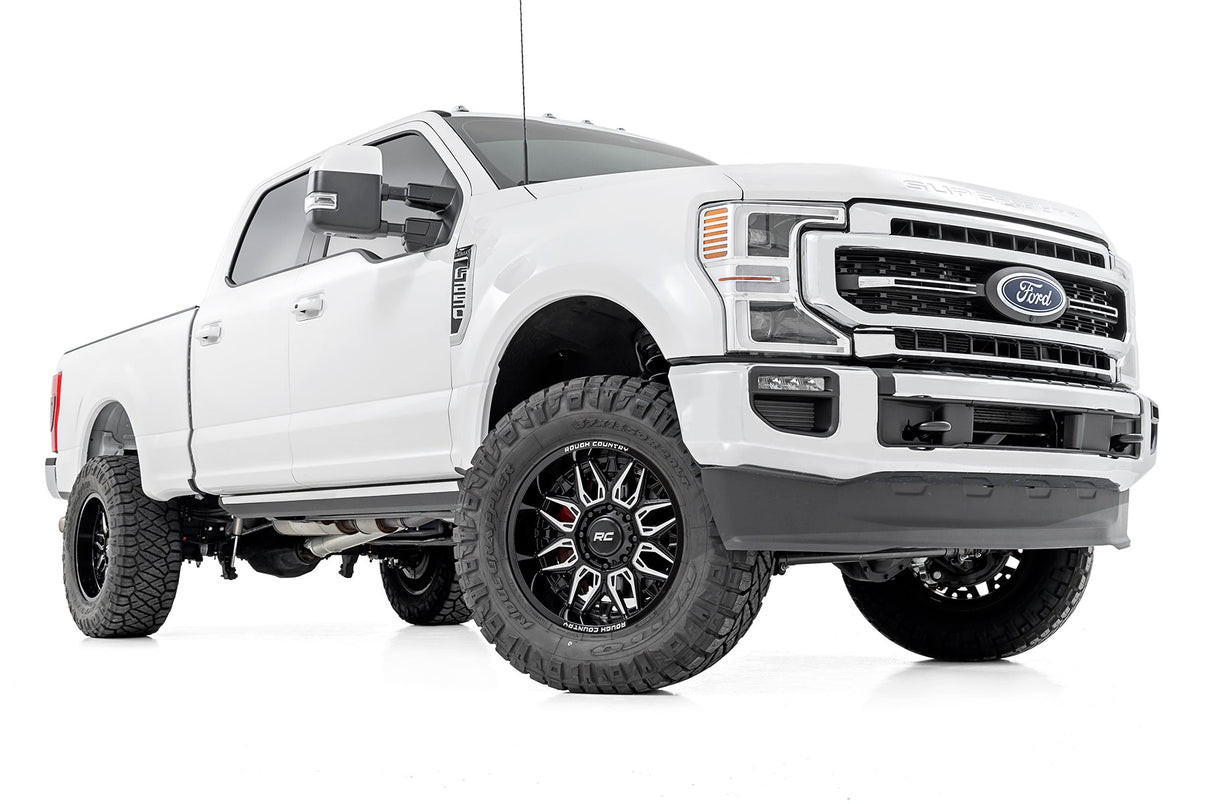 Rough Country 86 Series Wheel | One-Piece | Gloss Black | 20x10 | 6x5.5 | -25mm | 86201012