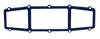 Elite Series Rear Mirror Blue Replacement Frame