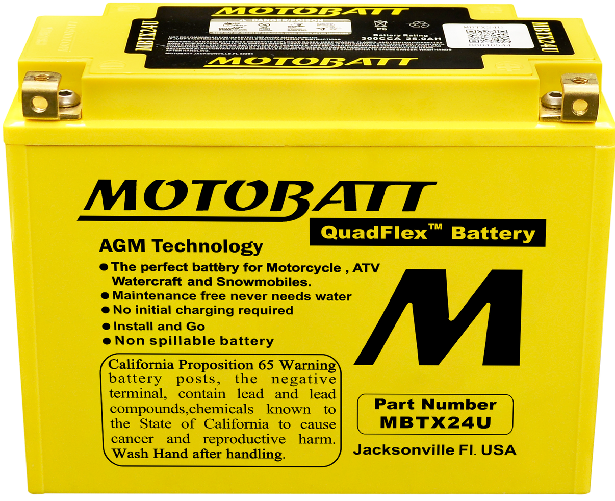 Battery Mbtx24u Sealed Factory Activated