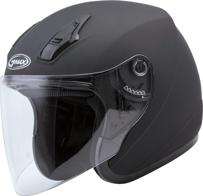 Of 17 Open Face Helmet Matte Black 2x