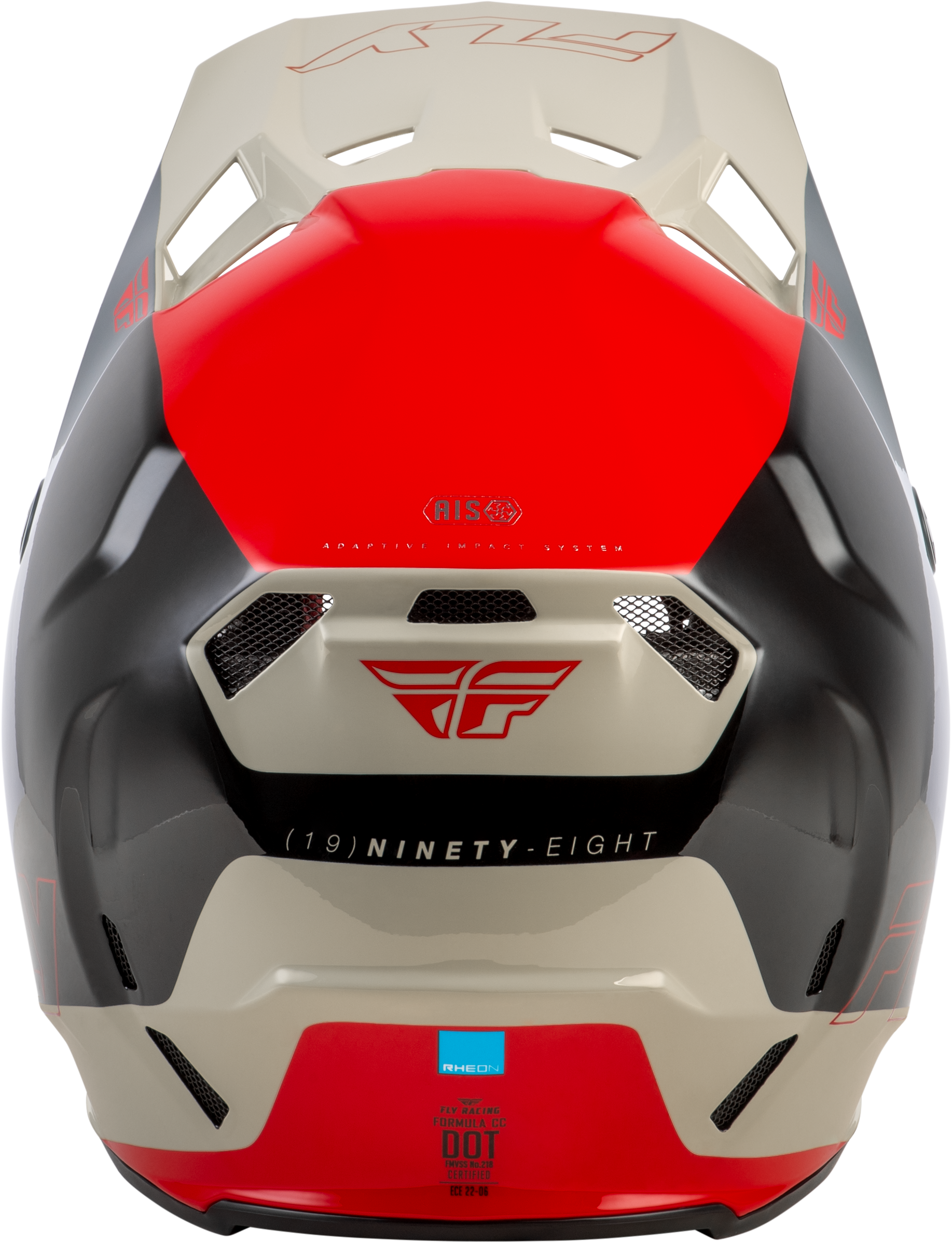 Formula Cc Glide Helmet Black/Red/Grey Lg