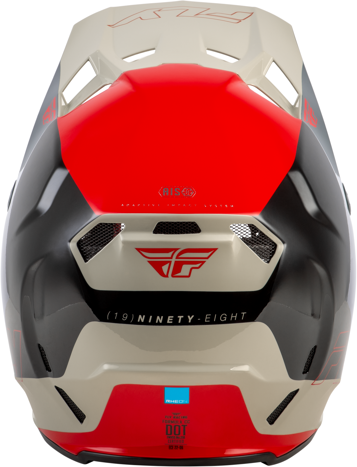 Formula Cc Glide Helmet Black/Red/Grey Sm