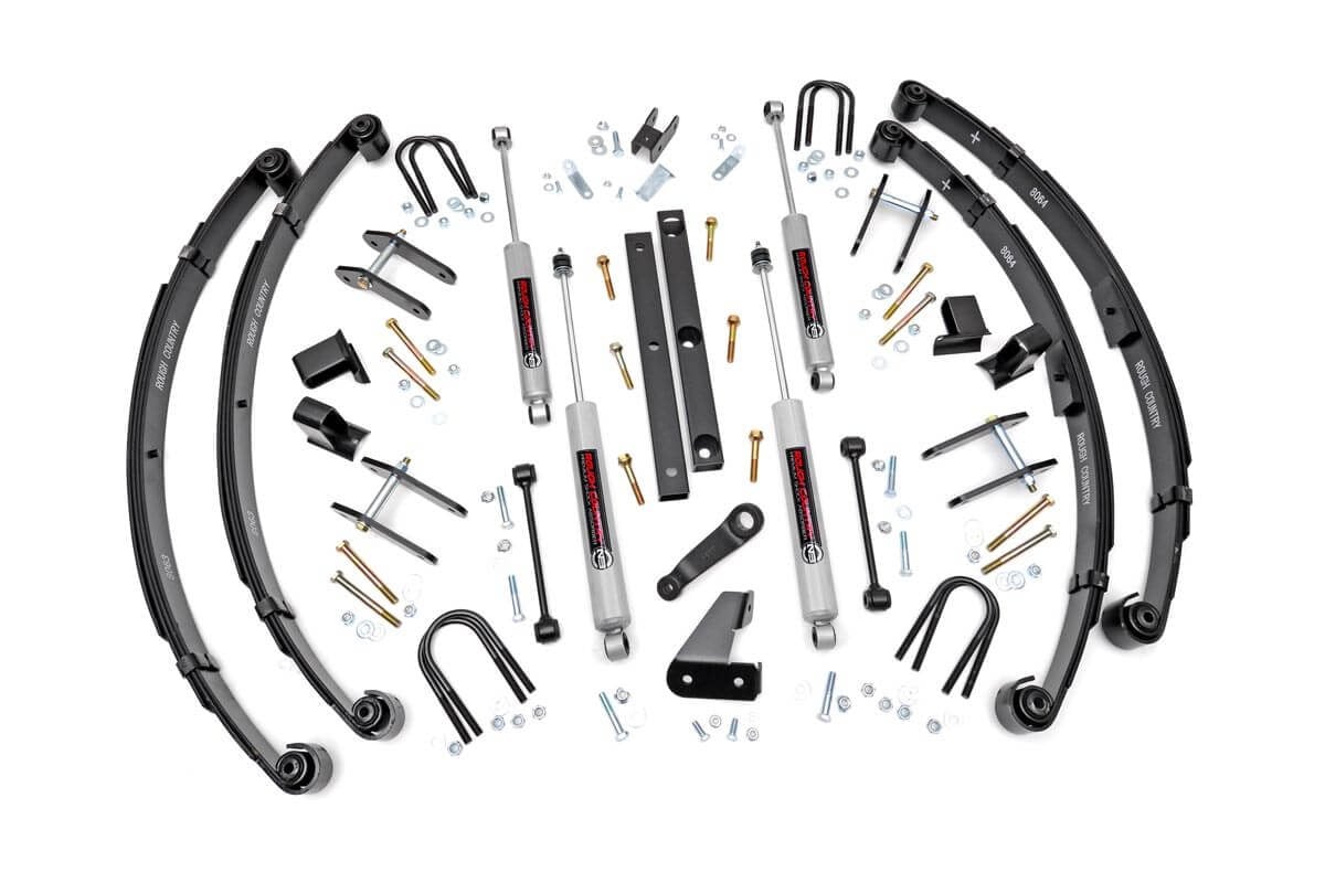 4.5 Inch Lift Kit | Power Steering | Jeep Wrangler YJ 4WD (1987-1995) | 618.20