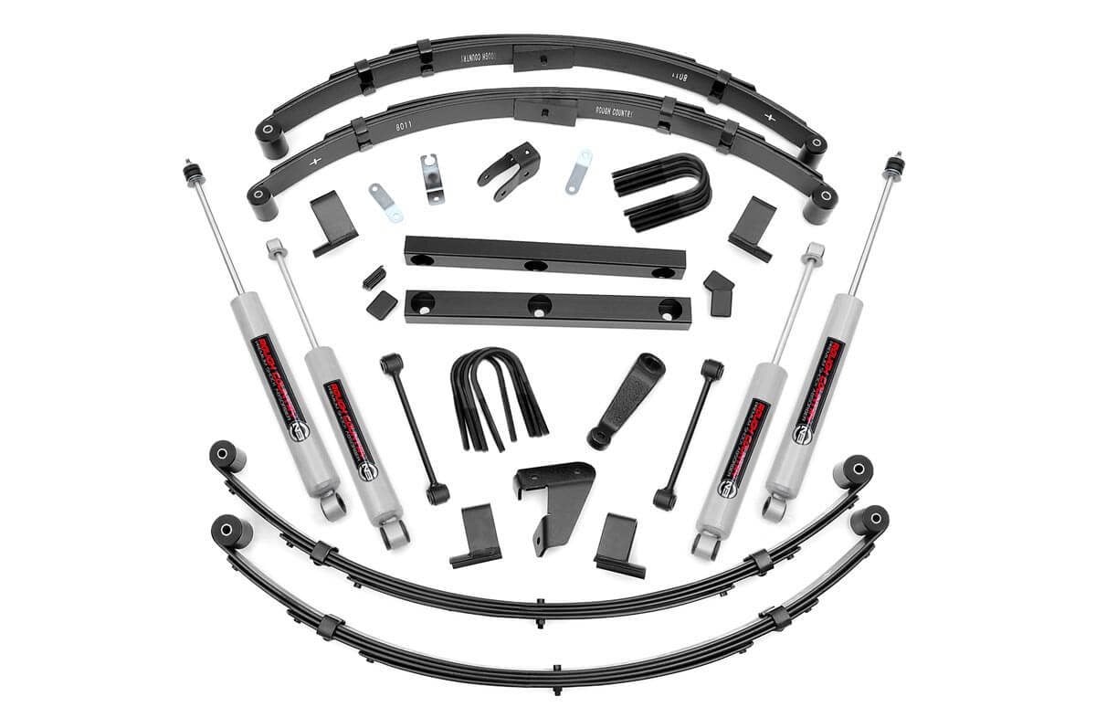 4 Inch Lift Kit | Power Steer | Jeep Wrangler YJ 4WD (1987-1995) | 620N2