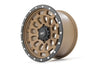 Rough Country 87 Series Wheel | Simulated Beadlock | Bronze/Black | 17x8.5 | 6x5.5 |+25mm | 87172512