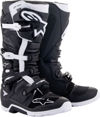 Tech 7 Enduro Drystar Boots Black/White Sz 14
