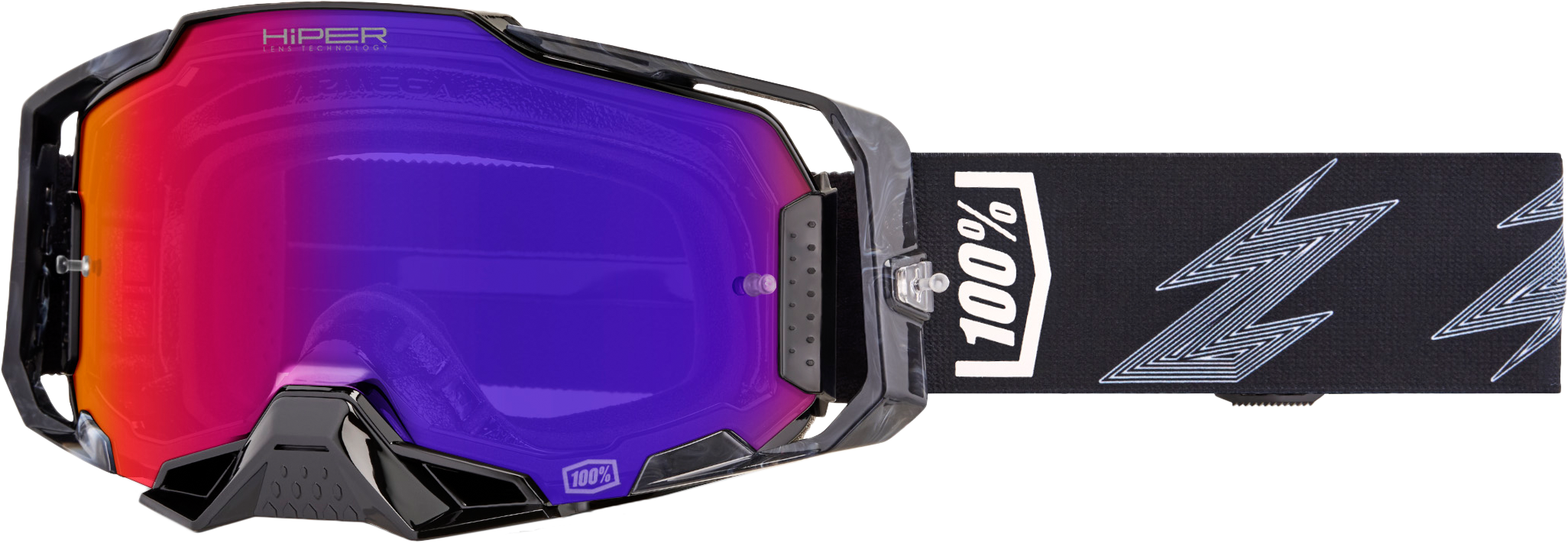 Armega Hiper Goggle Crenshaw Mirror Purple Lens