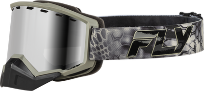 Focus Snow Goggle Se Kryptek W/ Silver Mirror/Smoke Lens