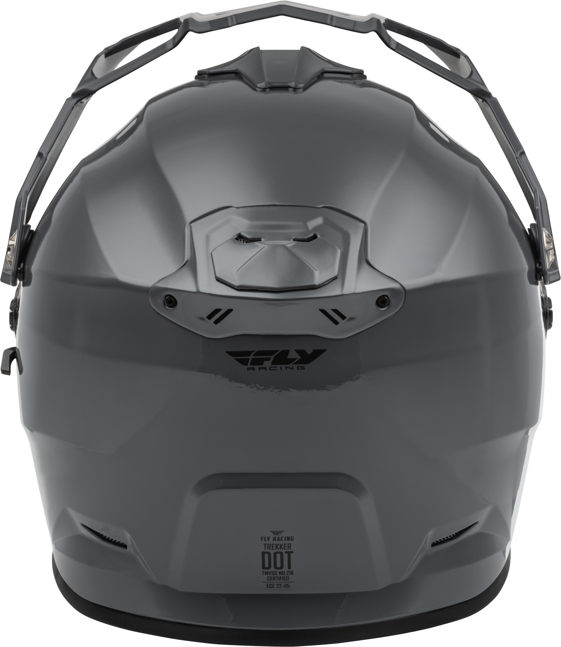 Trekker Cw Solid Helmet Dual Shld Grey Xs