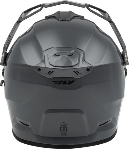 Trekker Cw Solid Helmet Dual Shld Grey Xs