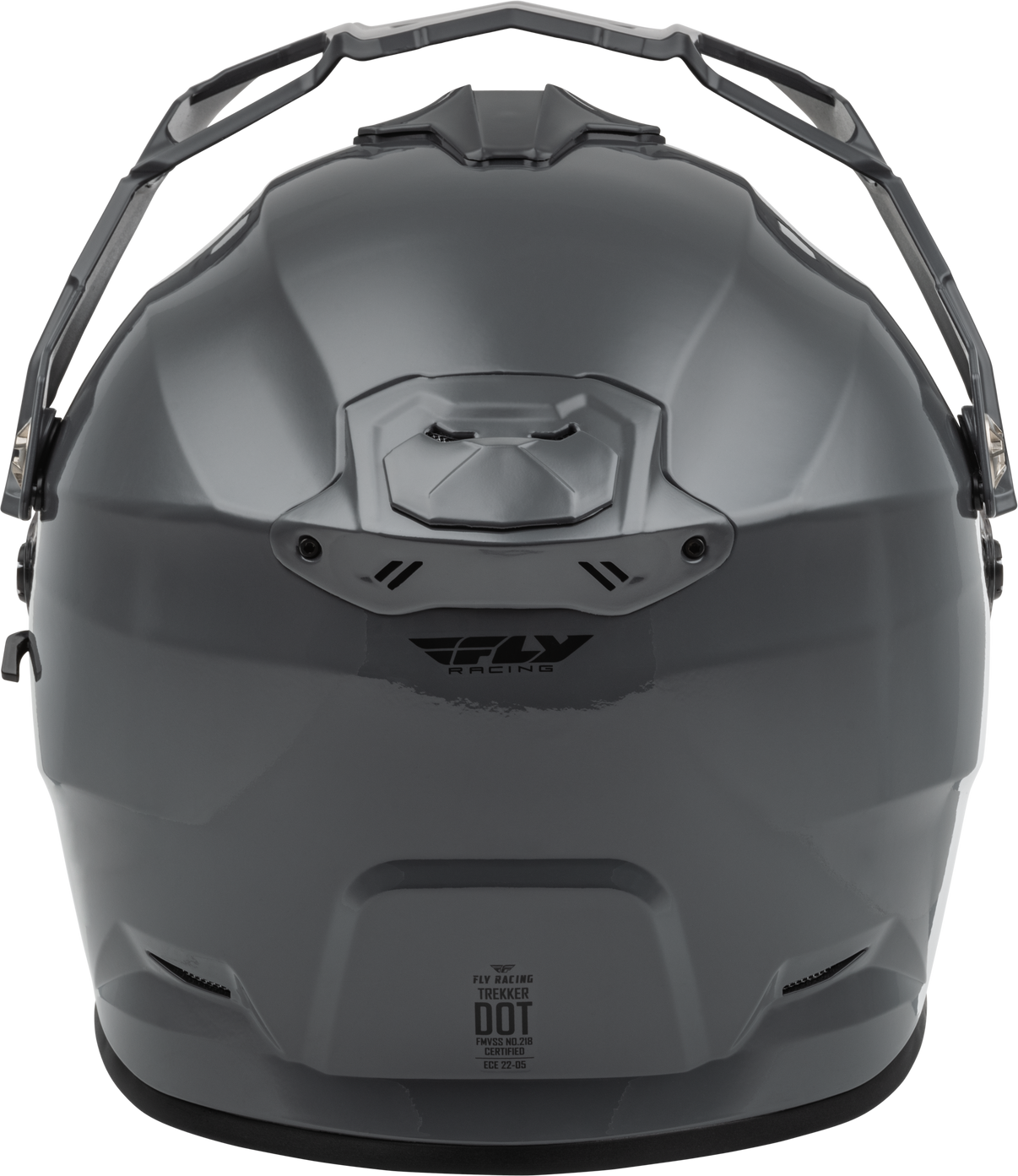 Trekker Cw Solid Helmet Dual Shld Grey Md