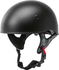 Hh 65 Half Helmet Naked Matte Black Lg