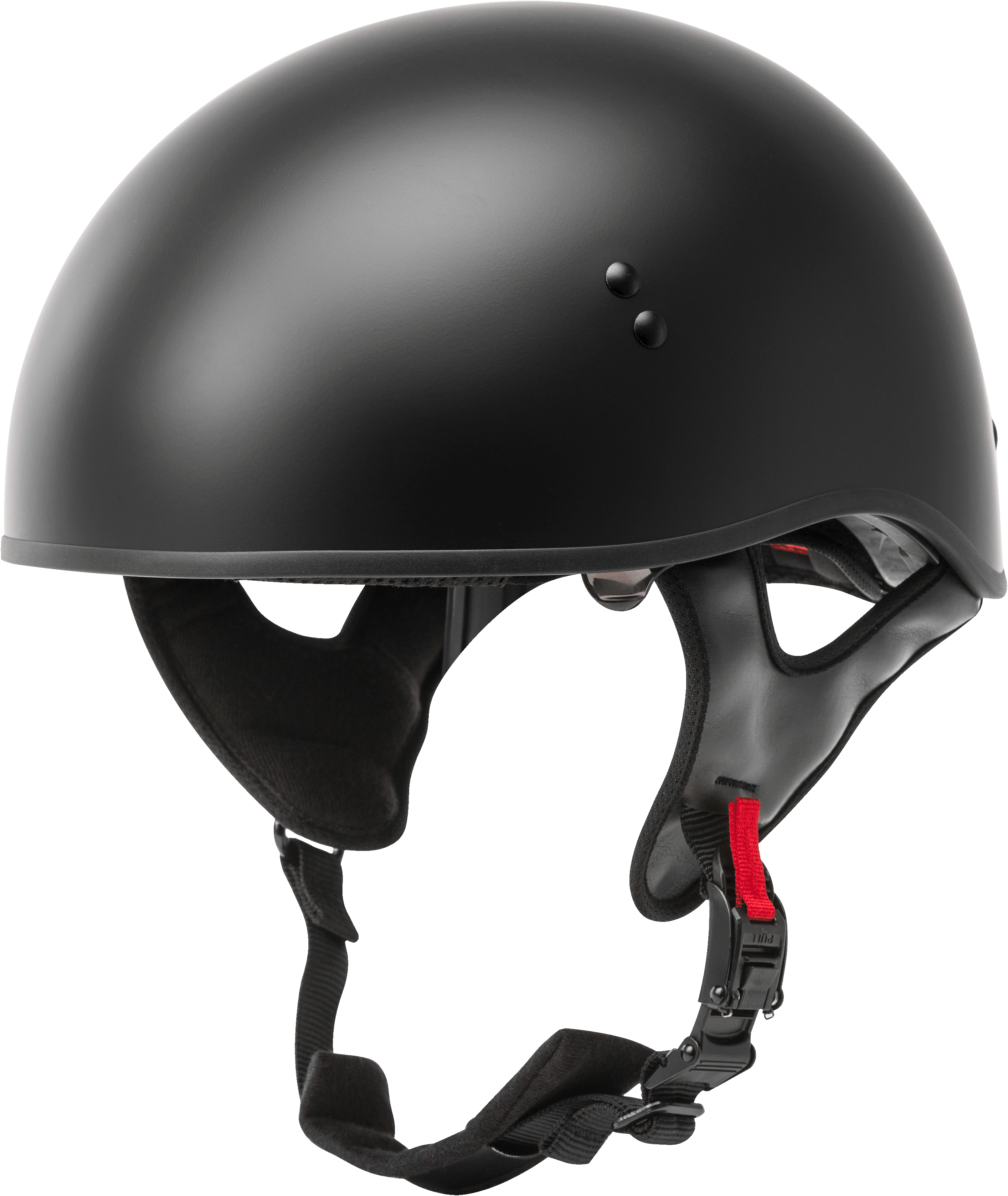 Hh 65 Half Helmet Naked Matte Black Sm
