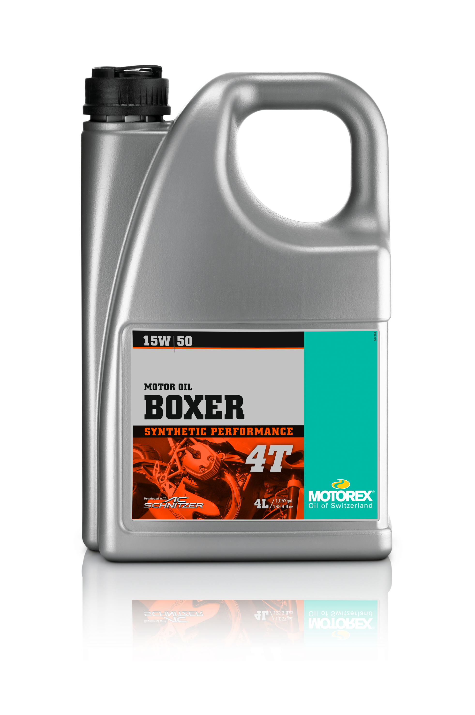 Boxer 15w50 4t 4l (4/Case  Sold Ea)