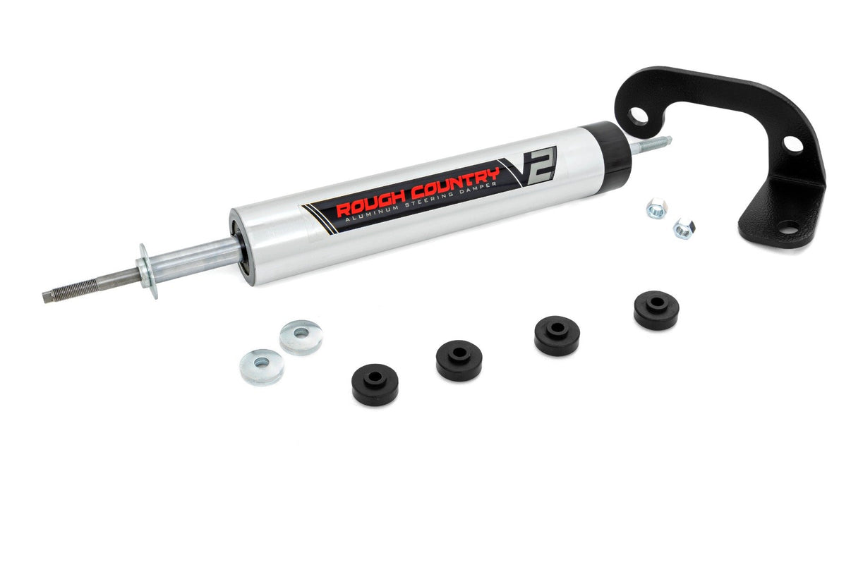 V2 Steering Stabilizer | 8-lug Only | 6 Inch Lift | Chevy C2500/K2500 C3500/K3500 Truck (88-00) | 8731270