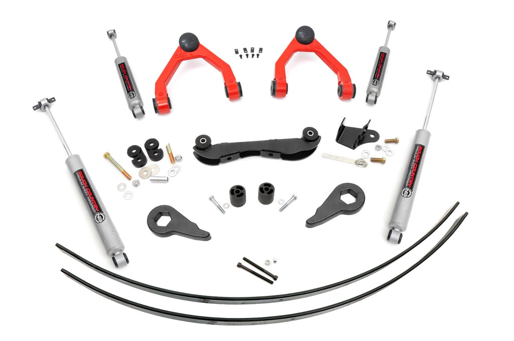 2-3 Inch Lift Kit | Rear AAL | Chevy C1500/K1500 Truck & SUV 4WD (1988-1999) | 17030RED