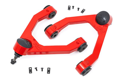 Red Forged Upper Control Arms | 2-3 Inch Lift | Chevy C1500/K1500 Truck & SUV (88-99) | 7546RED
