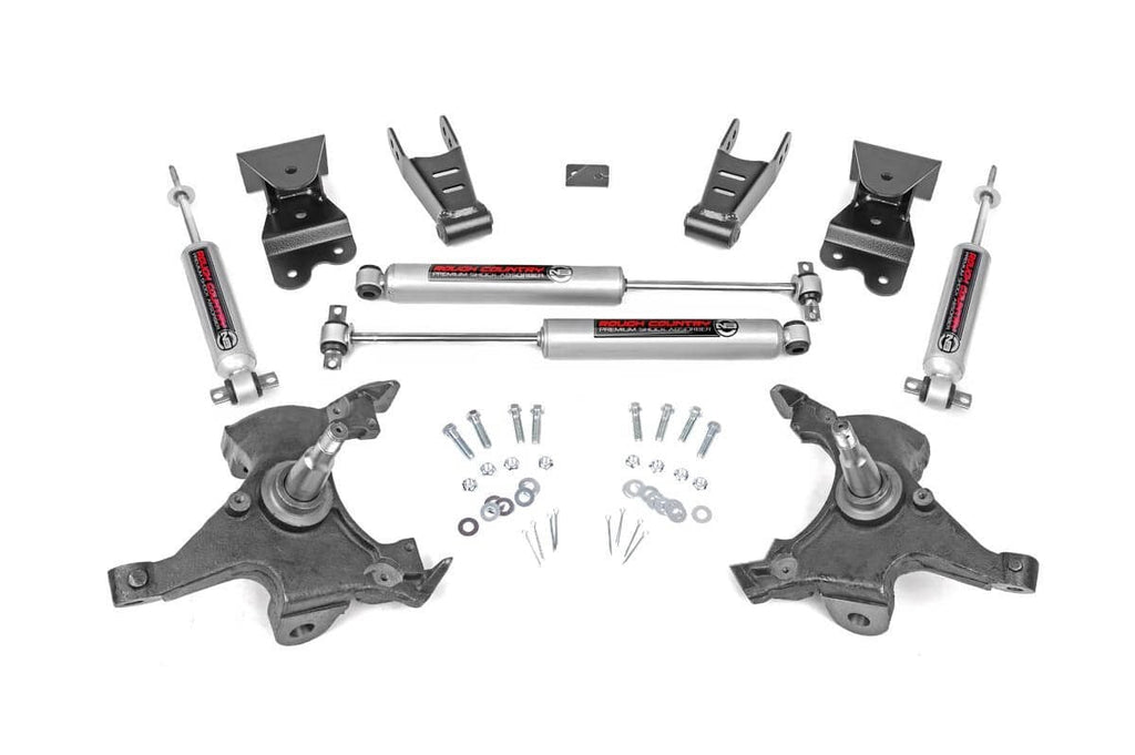 Lowering Kit | 2 Inch FR | 4 Inch RR | Chevy C1500 Truck 2WD (88-99) | 725.20