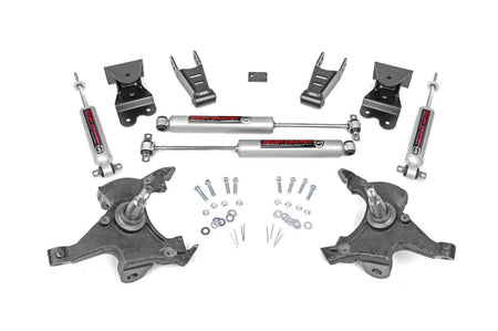 Lowering Kit | 2 Inch FR | 4 Inch RR | Chevy C1500 Truck 2WD (88-99) | 725.20