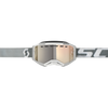 Fury Snowcross Goggle White/ Grey Ls Bronze Chrome