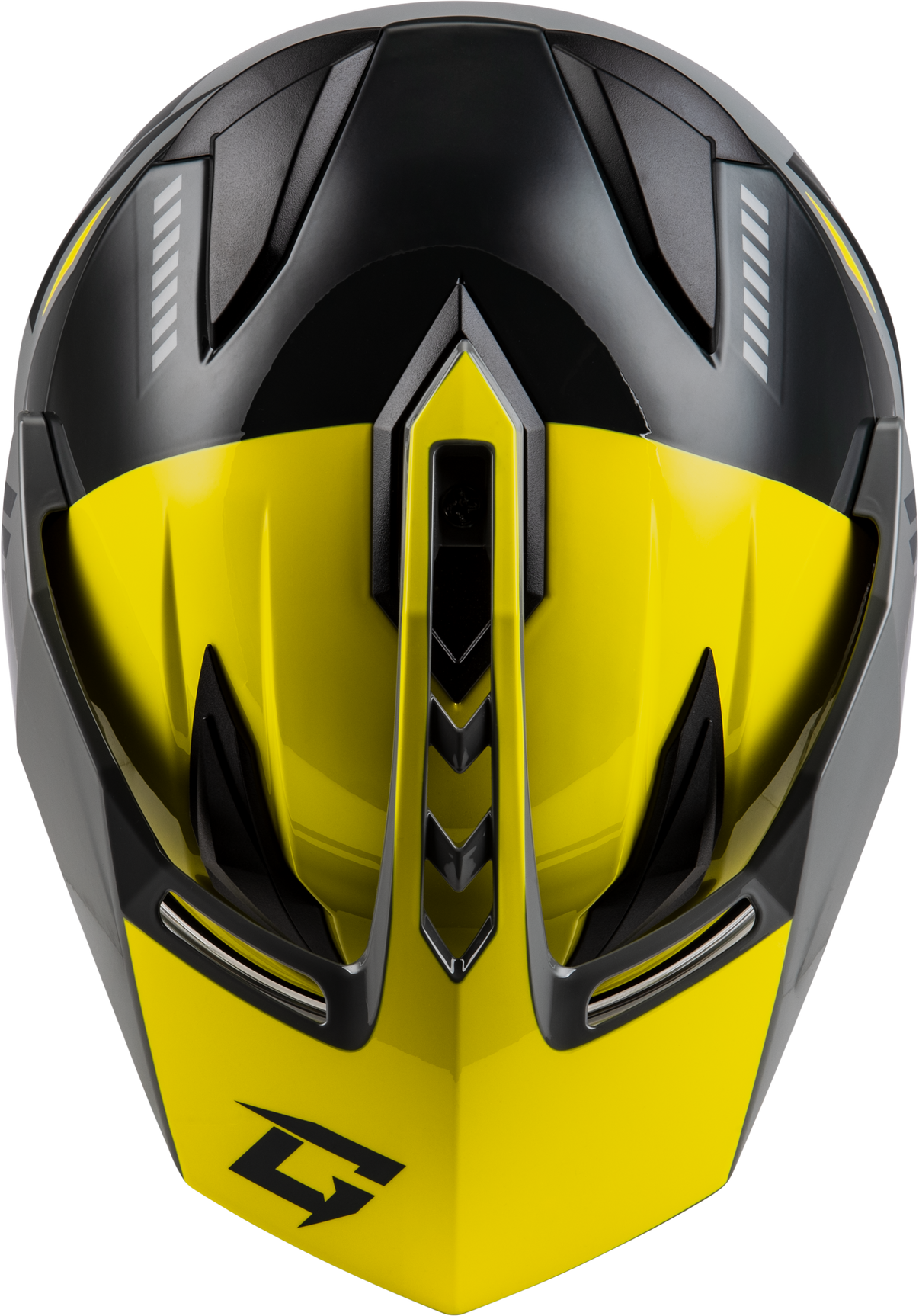 Gm 11s Ronin Snow Helmet Yellow/Silver/Grey Xs