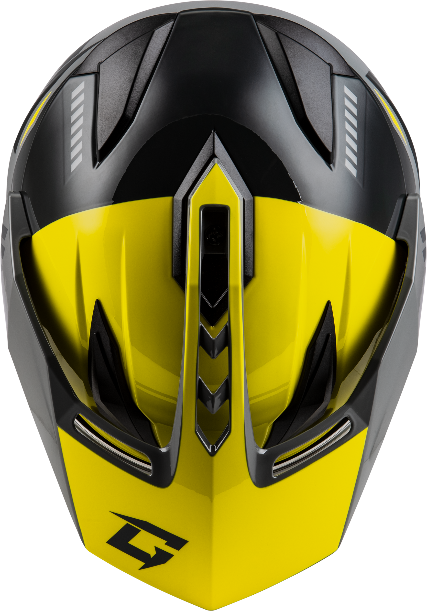 Gm 11s Ronin Snow Helmet Yellow/Silver/Grey Xs