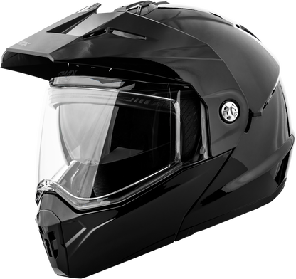 Md 74 Solid Helmets Black Xs