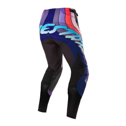 Techstar Le Imperial Pants Double Purple/Blue/Black Sz 40