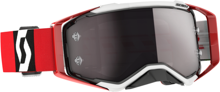 Prospect Goggle Red/Black Silver Chrome Works