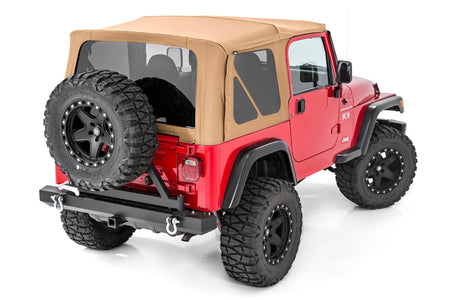 Soft Top | Replacement | Spice | Half Doors | Jeep Wrangler TJ 4WD (97-06) | RC85350.70