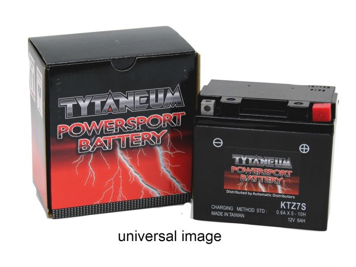 TYTANEUM M.F. BATTERY KTZ10S,F/A,MAINT FREE ACID ALREADY ADDED