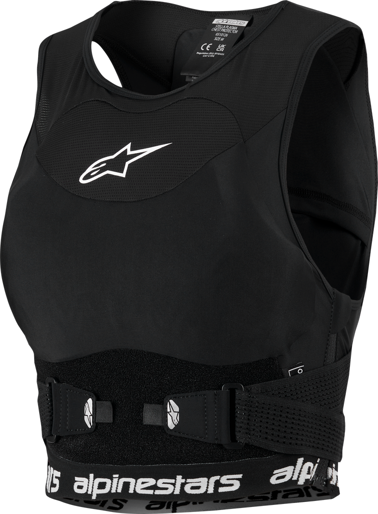 Stella Plasma Chest Protect Black/White Lg