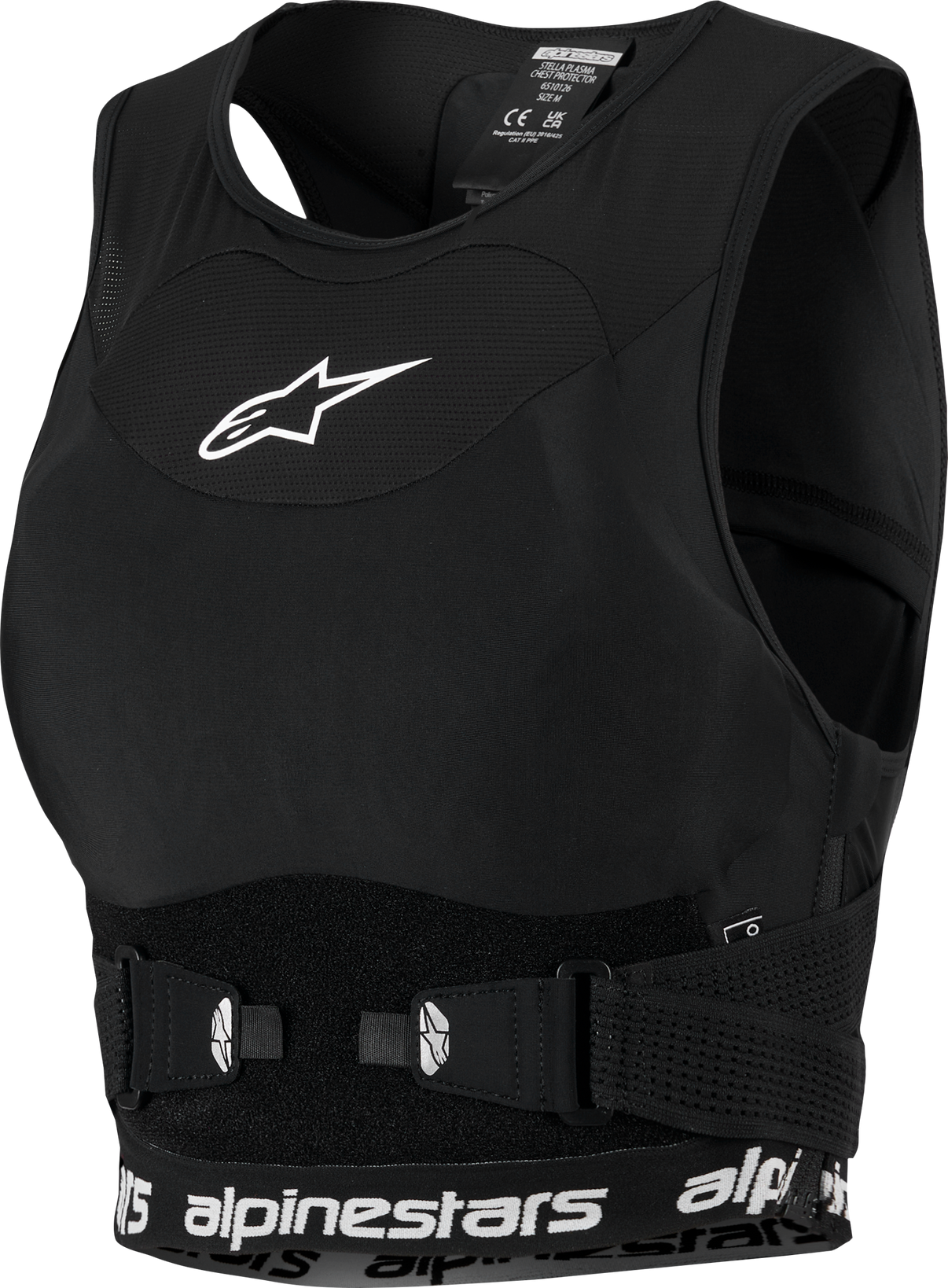 Stella Plasma Chest Protect Black/White Lg