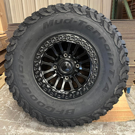 Fuel Rincon Beadlock 15x7 +10mm BFGoodrich Mud-Terrain KM3 kit