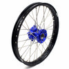 KKE 17"*1.4/14"*1.6 Spoked Kid's Big Wheels Rims Fit KTM SX 85 2003-2020 Husqvarna TC 85 2014-2020 Blue Hub